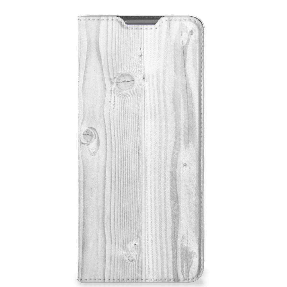 Xiaomi 12 Pro Book Wallet Case White Wood - B2C Telecom