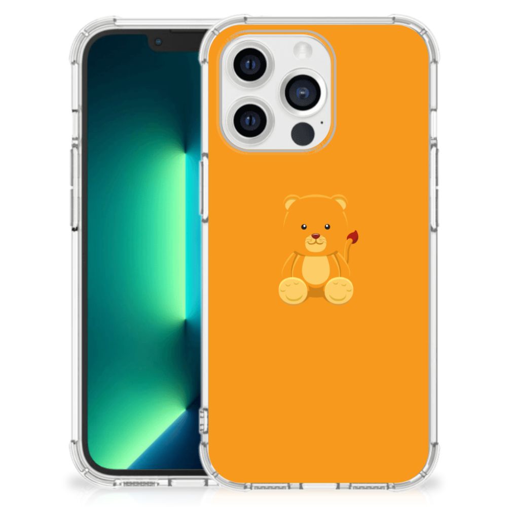 iPhone 13 Pro Max Stevig Bumper Hoesje Baby Beer - B2C Telecom