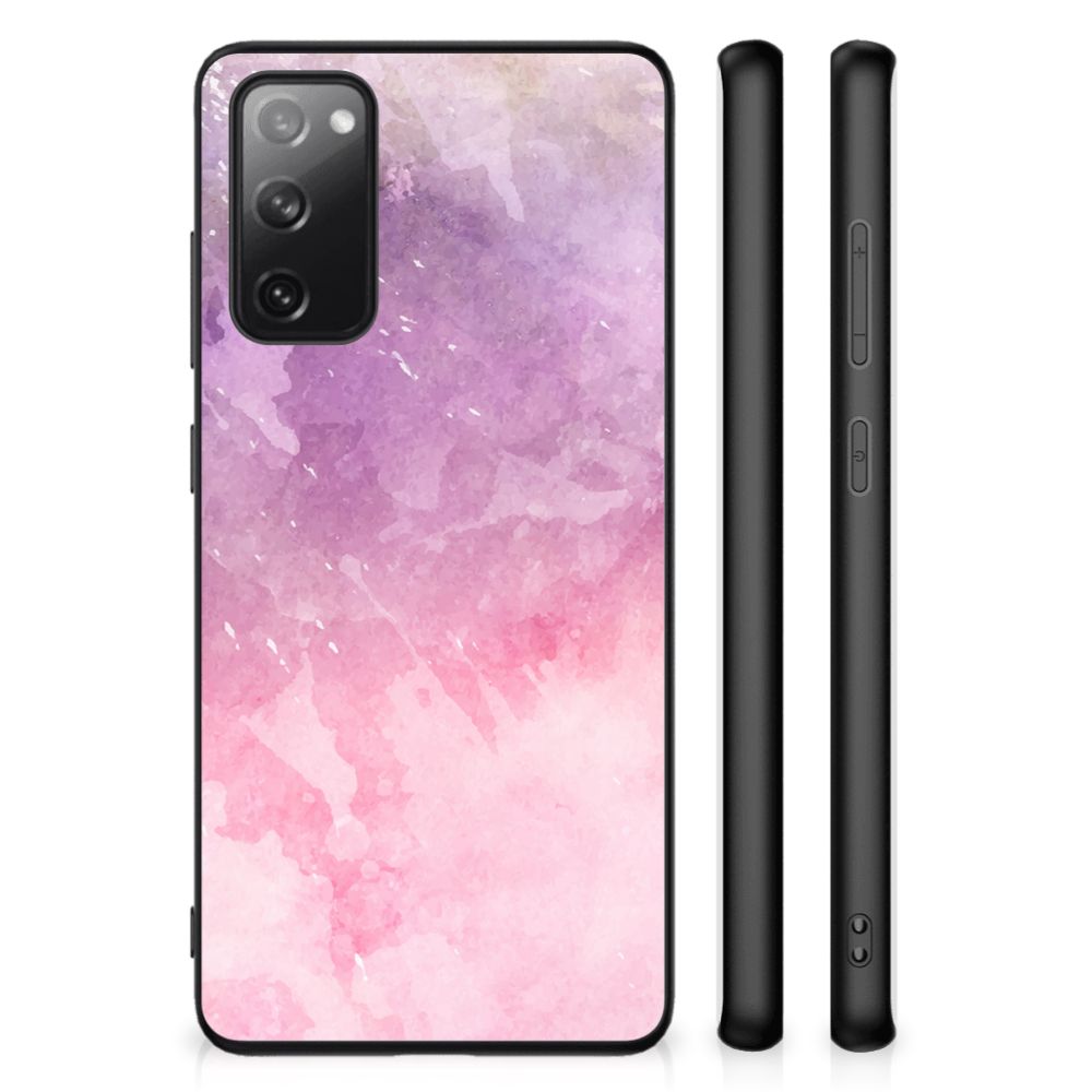 Kleurrijke Telefoonhoesje Samsung Galaxy S20 FE Pink Purple Paint B2C Telecom