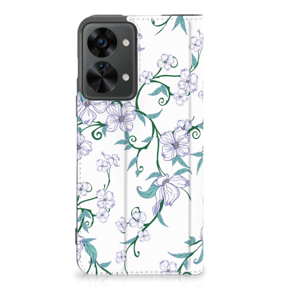 OnePlus Nord 2T Uniek Smart Cover Blossom White - B2C Telecom