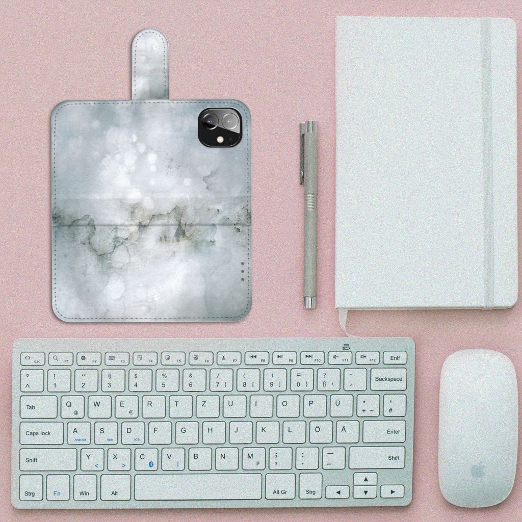 Hoesje Apple iPhone 12 Mini Painting Grey