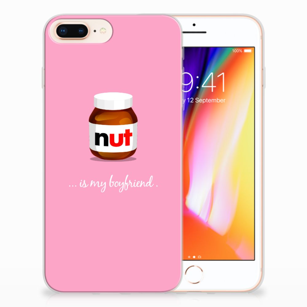 Apple iPhone 7 Plus | 8 Plus Siliconen Case Nut Boyfriend