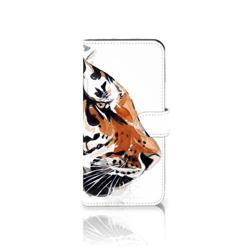 Hoesje Motorola Moto G53 Watercolor Tiger