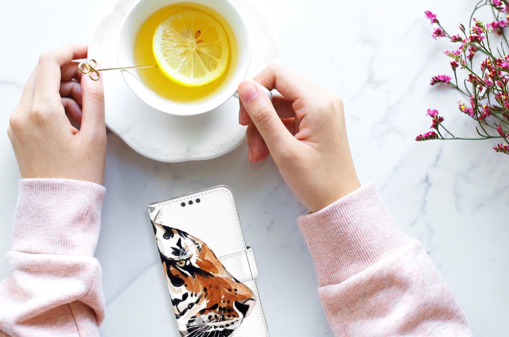 Hoesje Microsoft Lumia 650 Watercolor Tiger