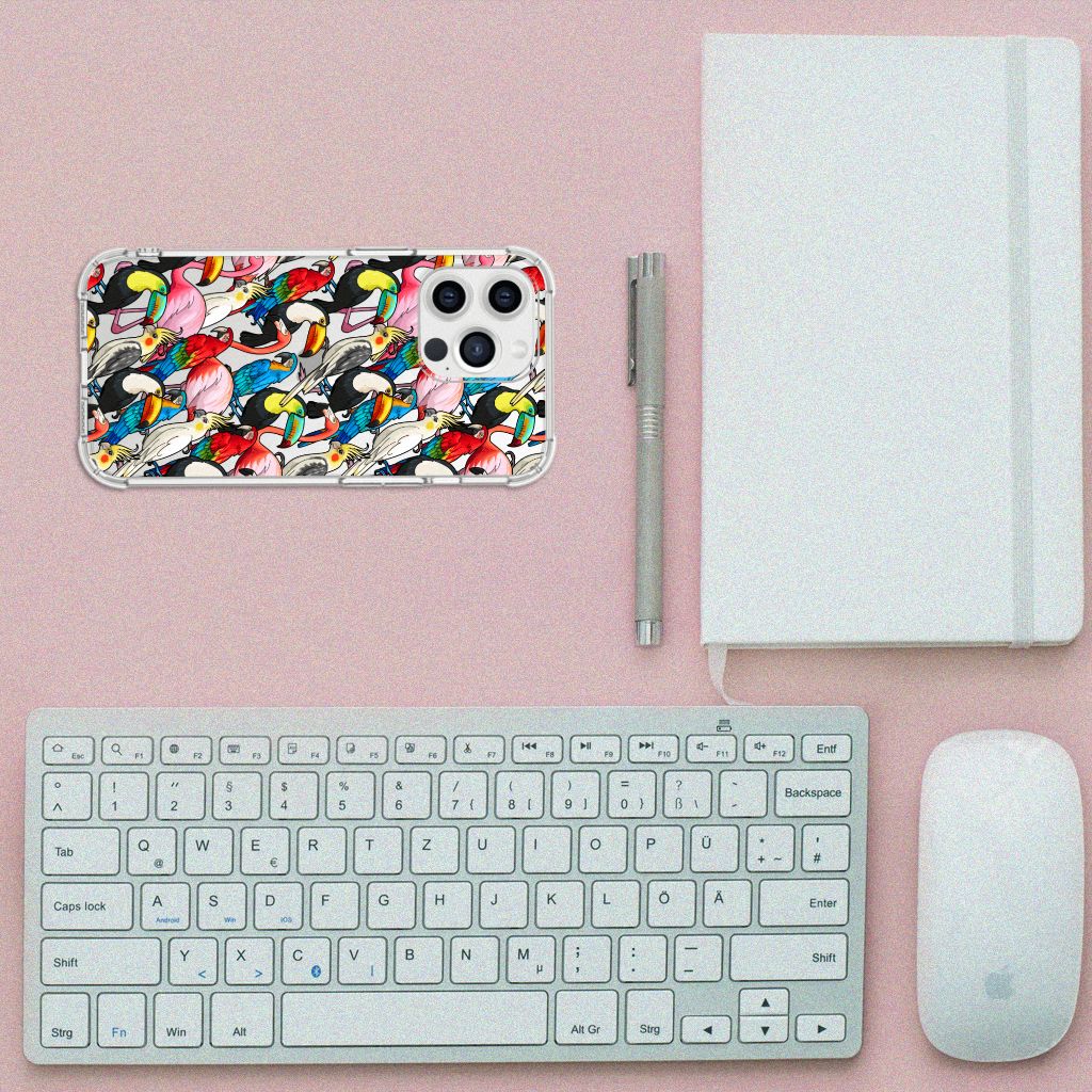 iPhone 13 Pro Max Case Anti-shock Birds - B2C Telecom