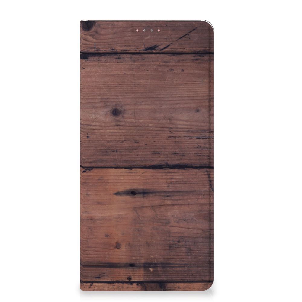 Samsung Galaxy A13 (4G) Book Wallet Case Old Wood