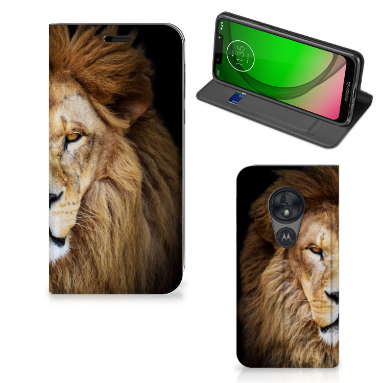 Motorola Moto G7 Play Hoesje maken Leeuw