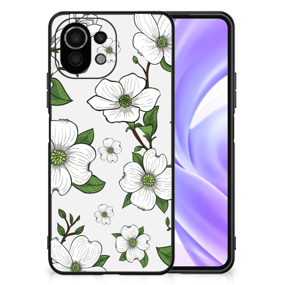 Xiaomi 11 Lite 5G NE | Mi 11 Lite Bloemen Hoesje Dogwood Flowers