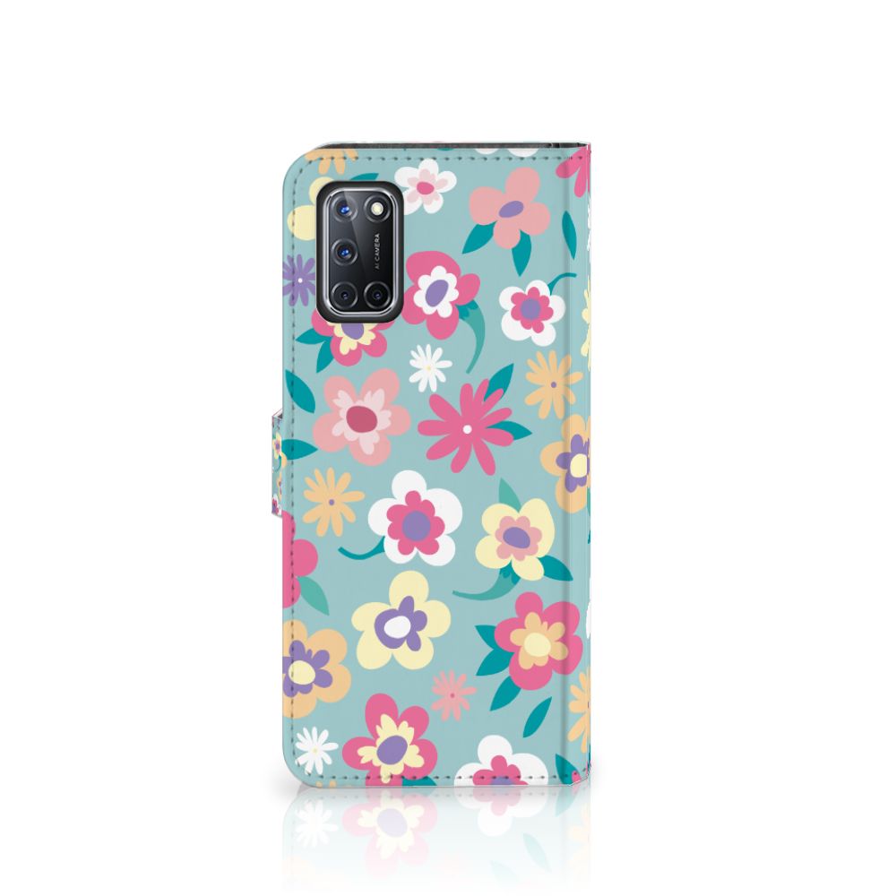 OPPO A72 | OPPO A52 Hoesje Flower Power