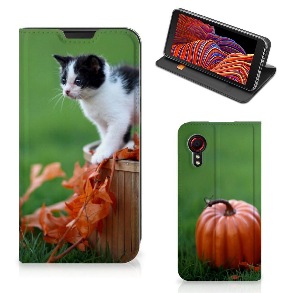 Samsung Galaxy Xcover 5 Hoesje maken Kitten - B2C Telecom