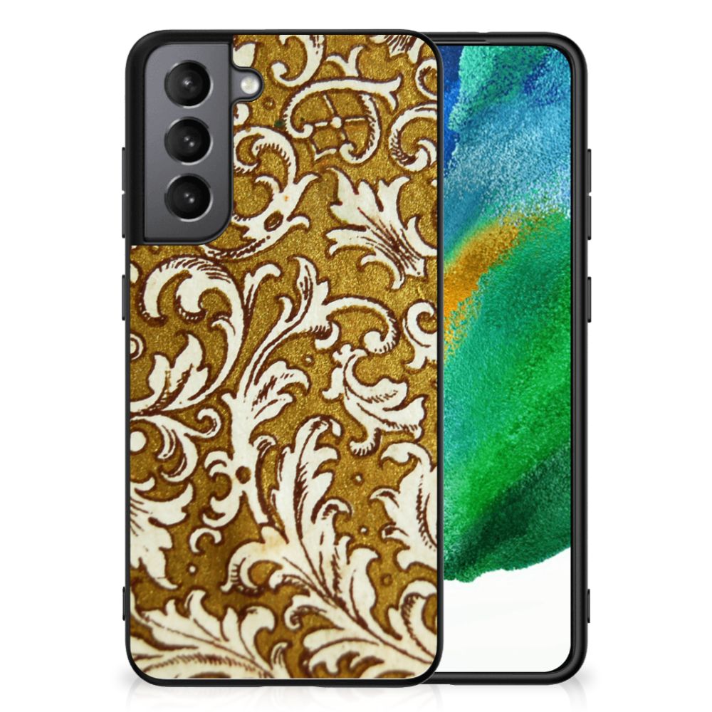 Back Cover Samsung Galaxy S21FE Barok Goud