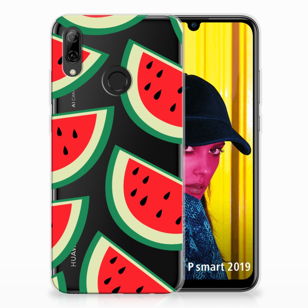 Huawei P Smart 2019 Siliconen Case Watermelons