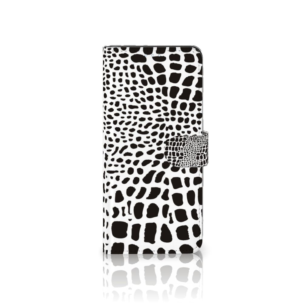 Xiaomi Mi 10T Lite Telefoonhoesje met Pasjes Slangenprint