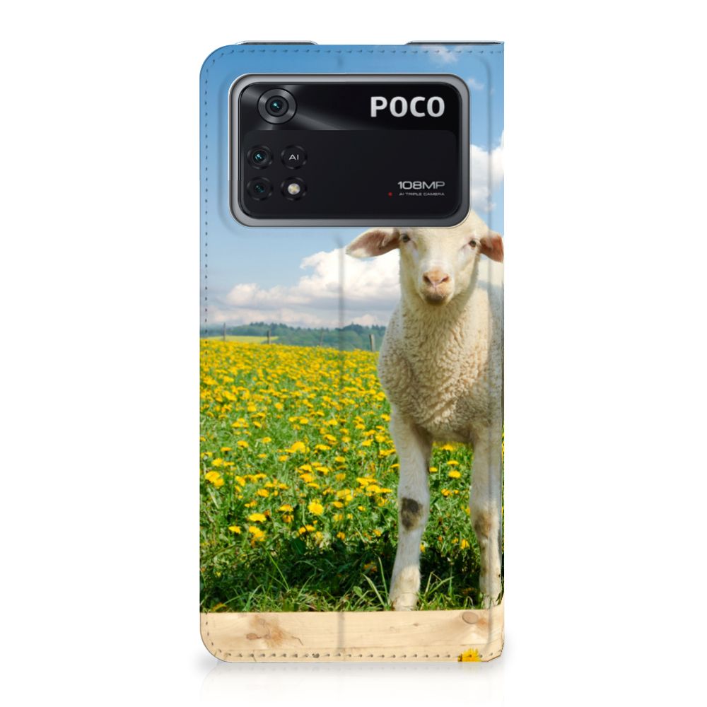Poco X4 Pro 5G Hoesje maken Schaap en Lammetje - B2C Telecom