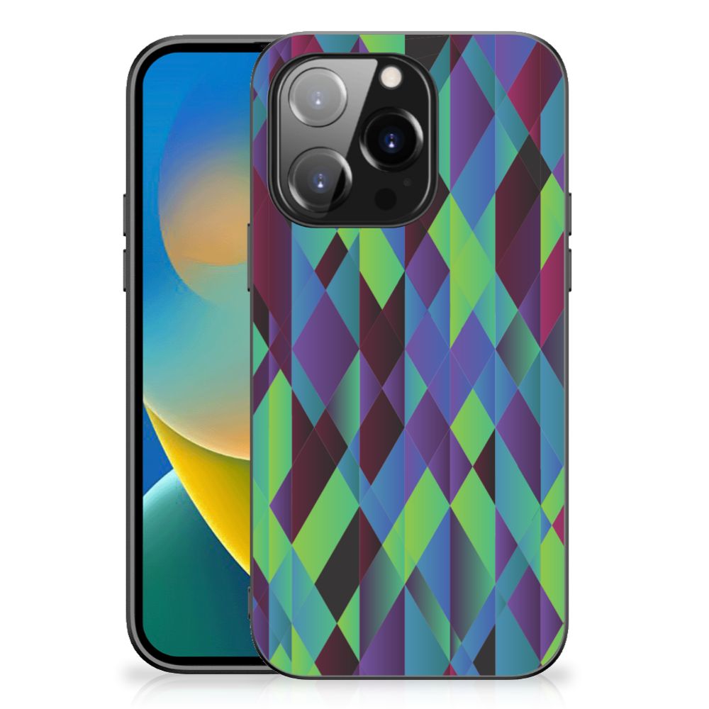 iPhone 14 Pro Backcover Abstract Green Blue B2C Telecom