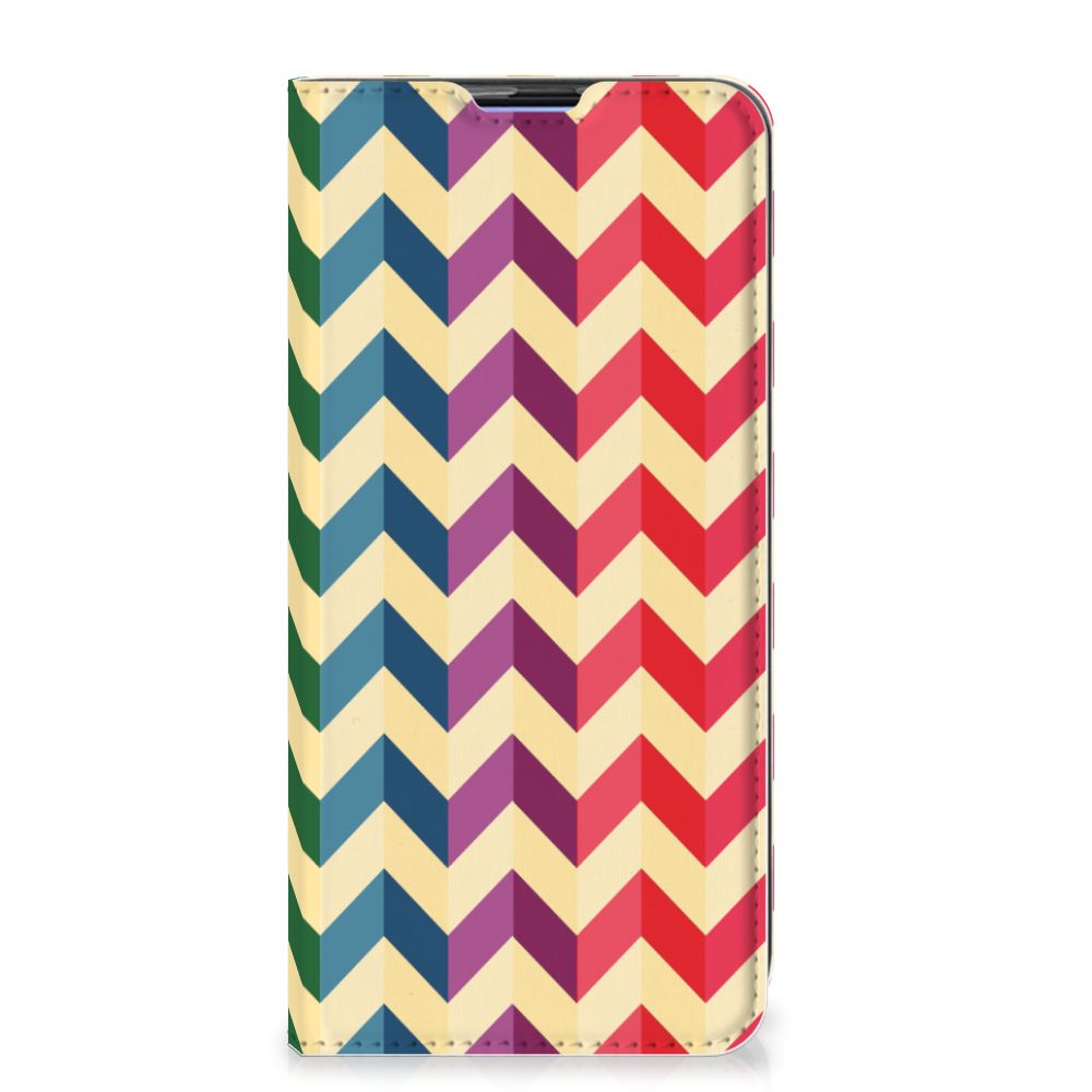 Xiaomi Redmi K20 Pro Hoesje met Magneet Zigzag Multi Color - B2C Telecom