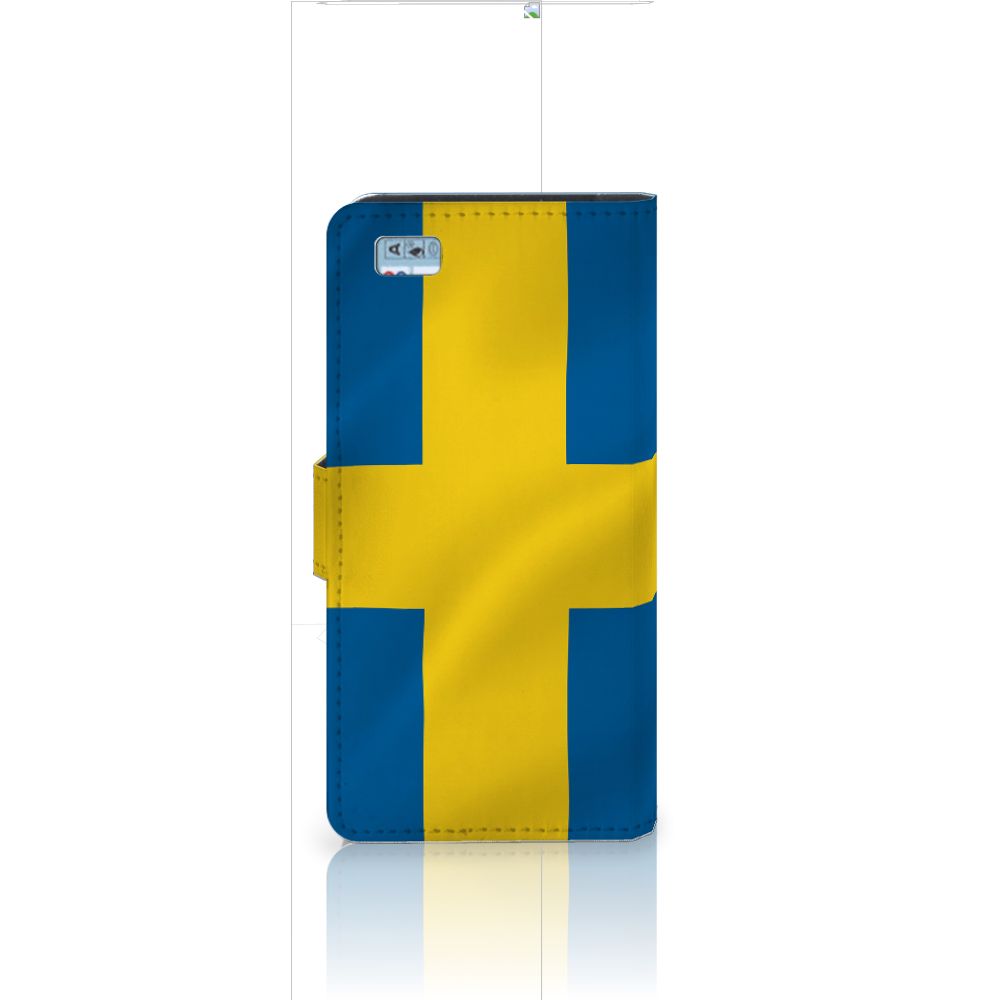 Huawei Ascend P8 Lite Bookstyle Case Zweden