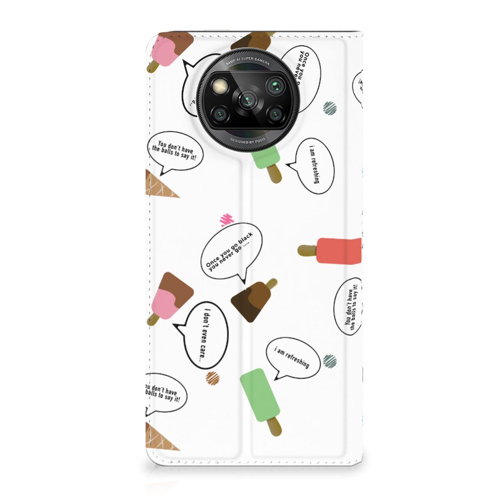 Xiaomi Poco X3 Pro | Poco X3 Flip Style Cover IJsjes - B2C Telecom