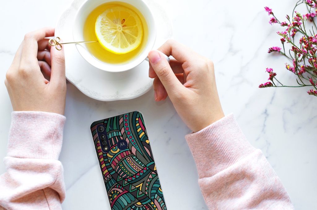 Motorola Moto G8 Power Lite TPU bumper Aztec B2C Telecom