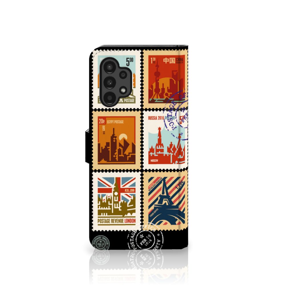 Samsung Galaxy A13 (4G) Flip Cover Postzegels