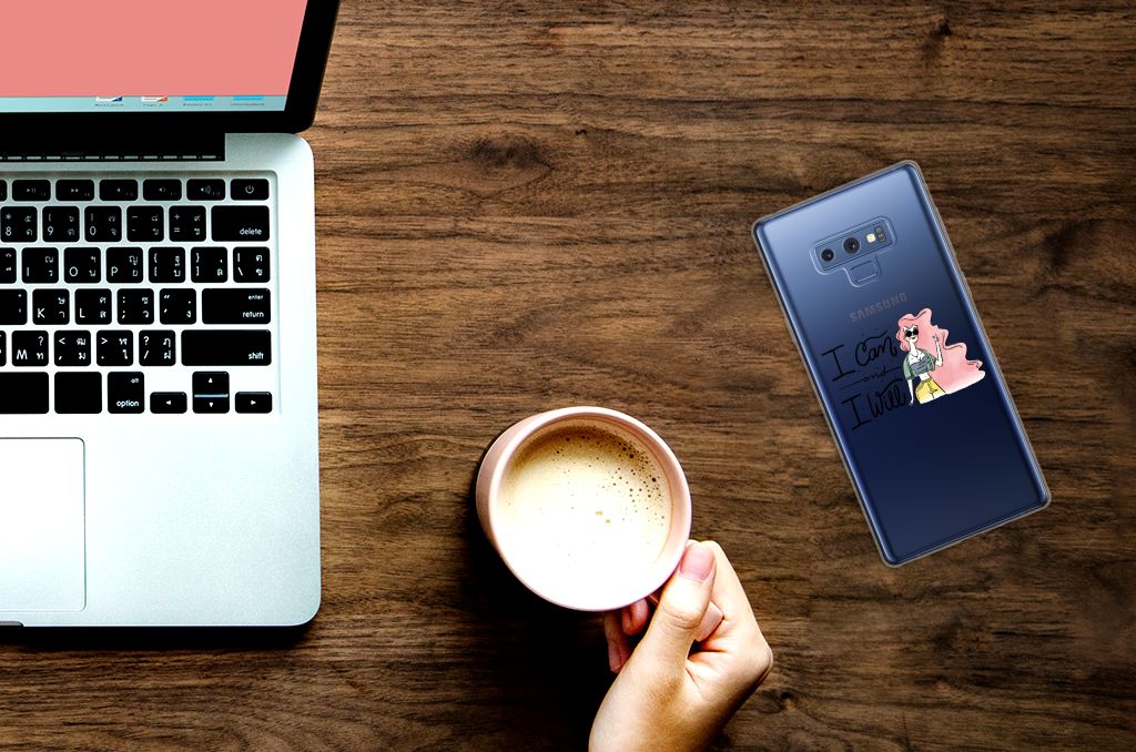 Samsung Galaxy Note 9 Telefoonhoesje met Naam i Can