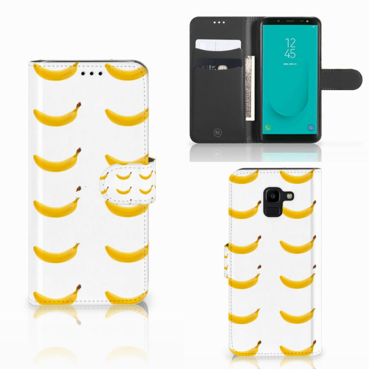 Samsung Galaxy J6 2018 Book Cover Banana