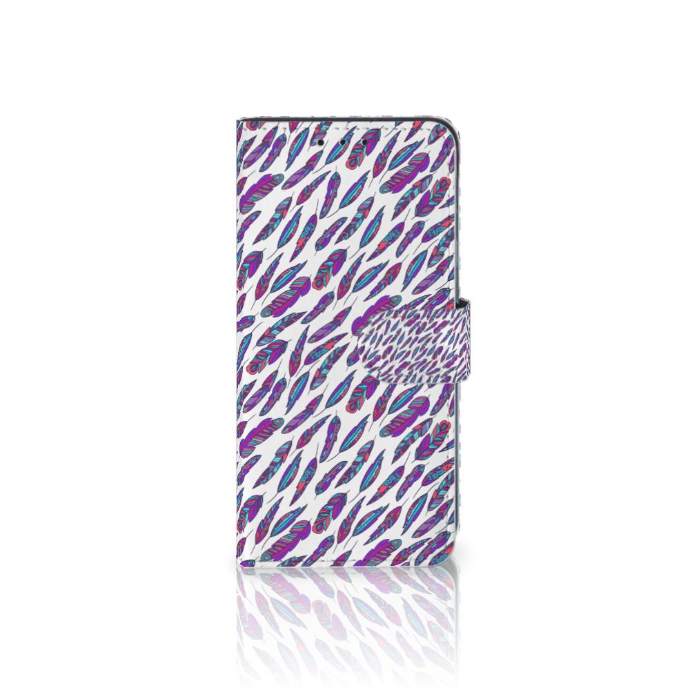 Xiaomi Redmi 8A Telefoon Hoesje Feathers Color