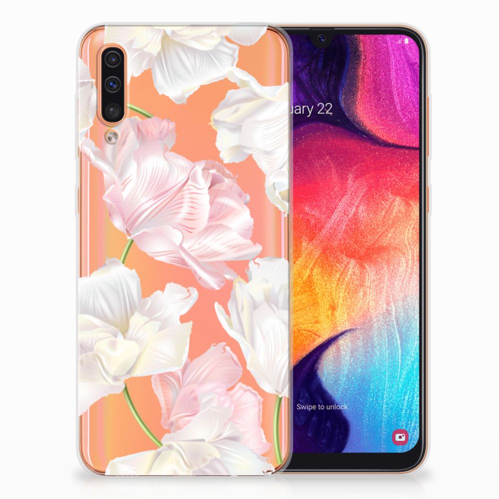 Samsung Galaxy A50 TPU Case Lovely Flowers