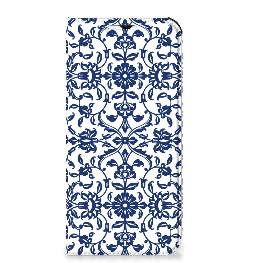 Samsung Galaxy A23 Smart Cover Flower Blue - B2C Telecom