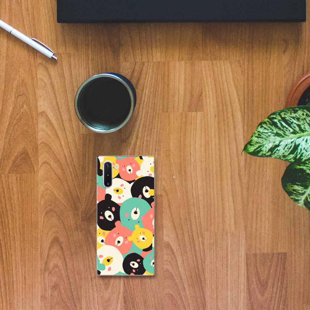 Samsung Galaxy Note 10 Telefoonhoesje met Naam Bears