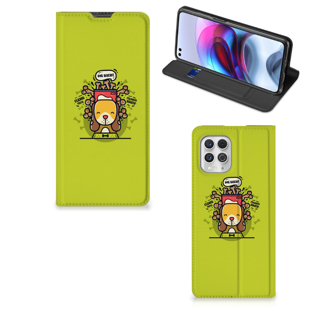 Motorola Moto G100 Magnet Case Doggy Biscuit - B2C Telecom