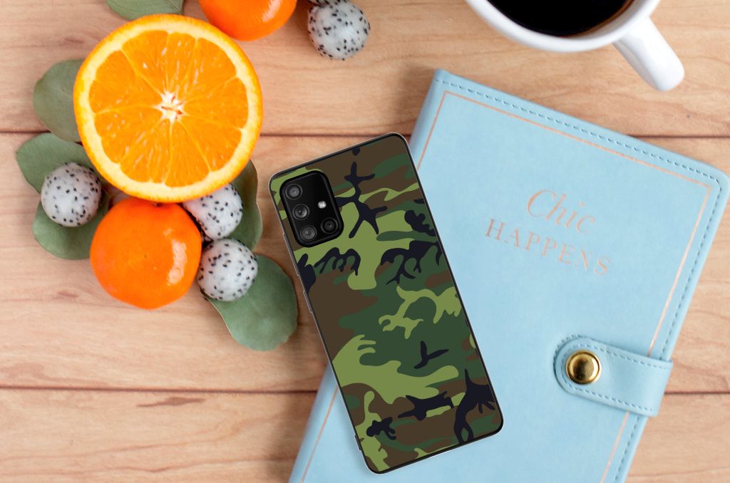 Samsung Galaxy A71 Back Case Army Dark B2C Telecom