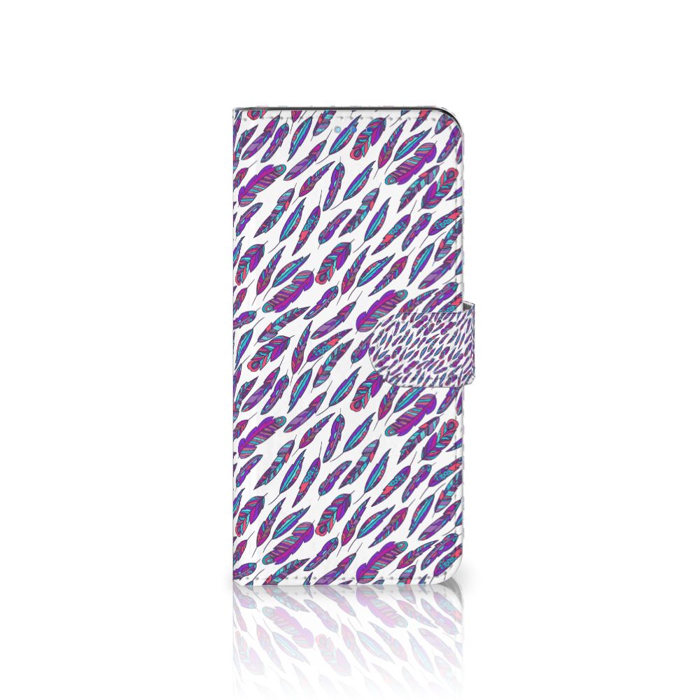 OPPO Find X3 Neo 5G Telefoon Hoesje Feathers Color