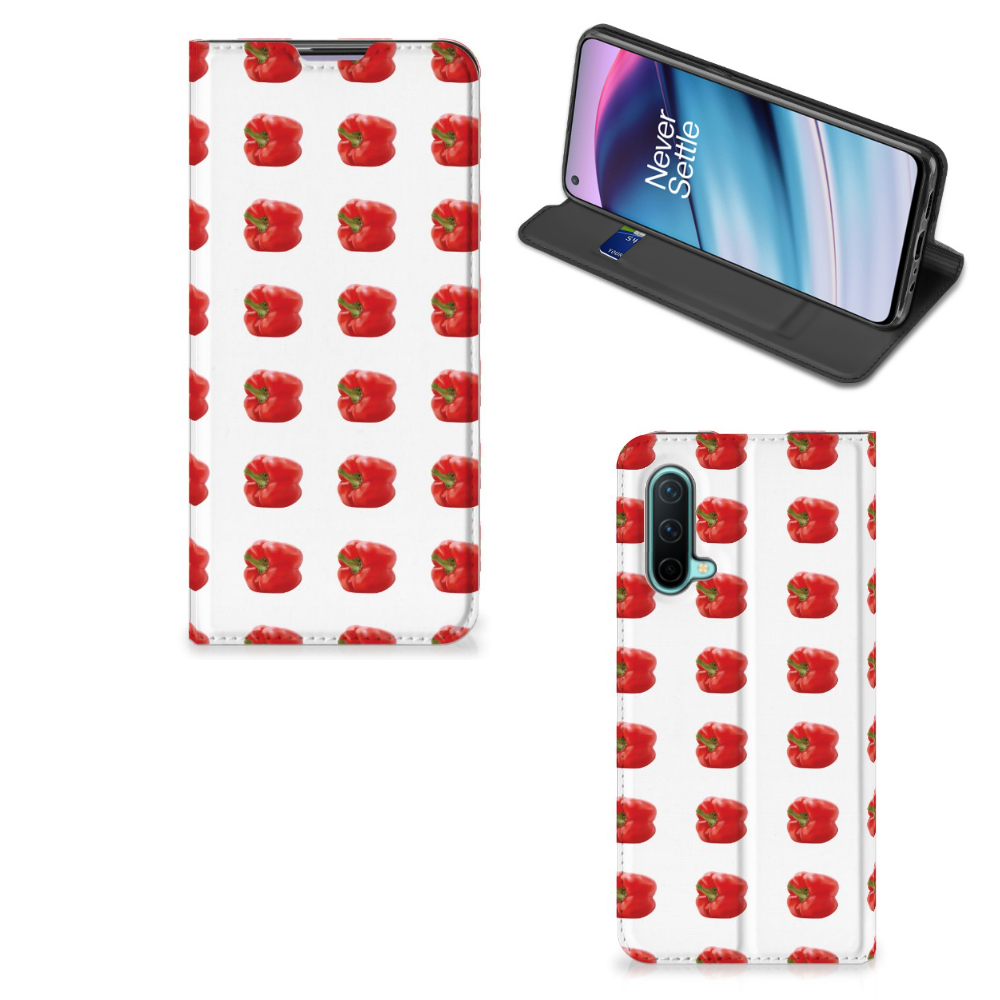 OnePlus Nord CE 5G Flip Style Cover Paprika Red - B2C Telecom