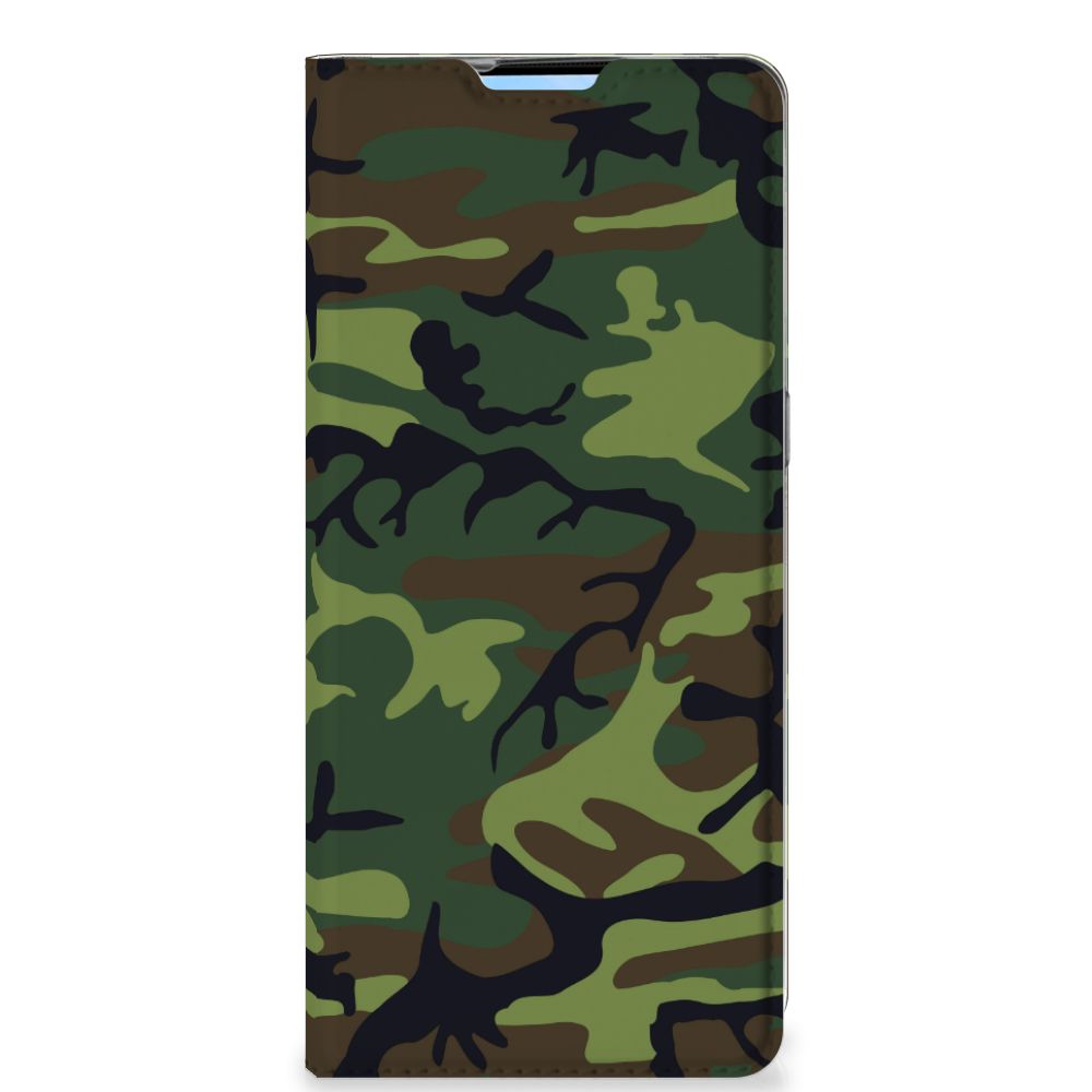 OPPO Reno4 Pro 5G Hoesje met Magneet Army Dark - B2C Telecom