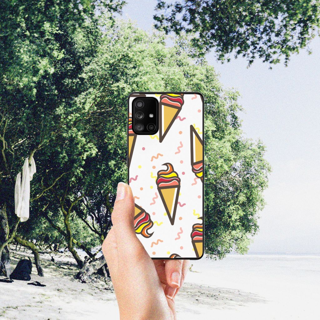Samsung Galaxy A71 Back Cover Hoesje Icecream B2C Telecom