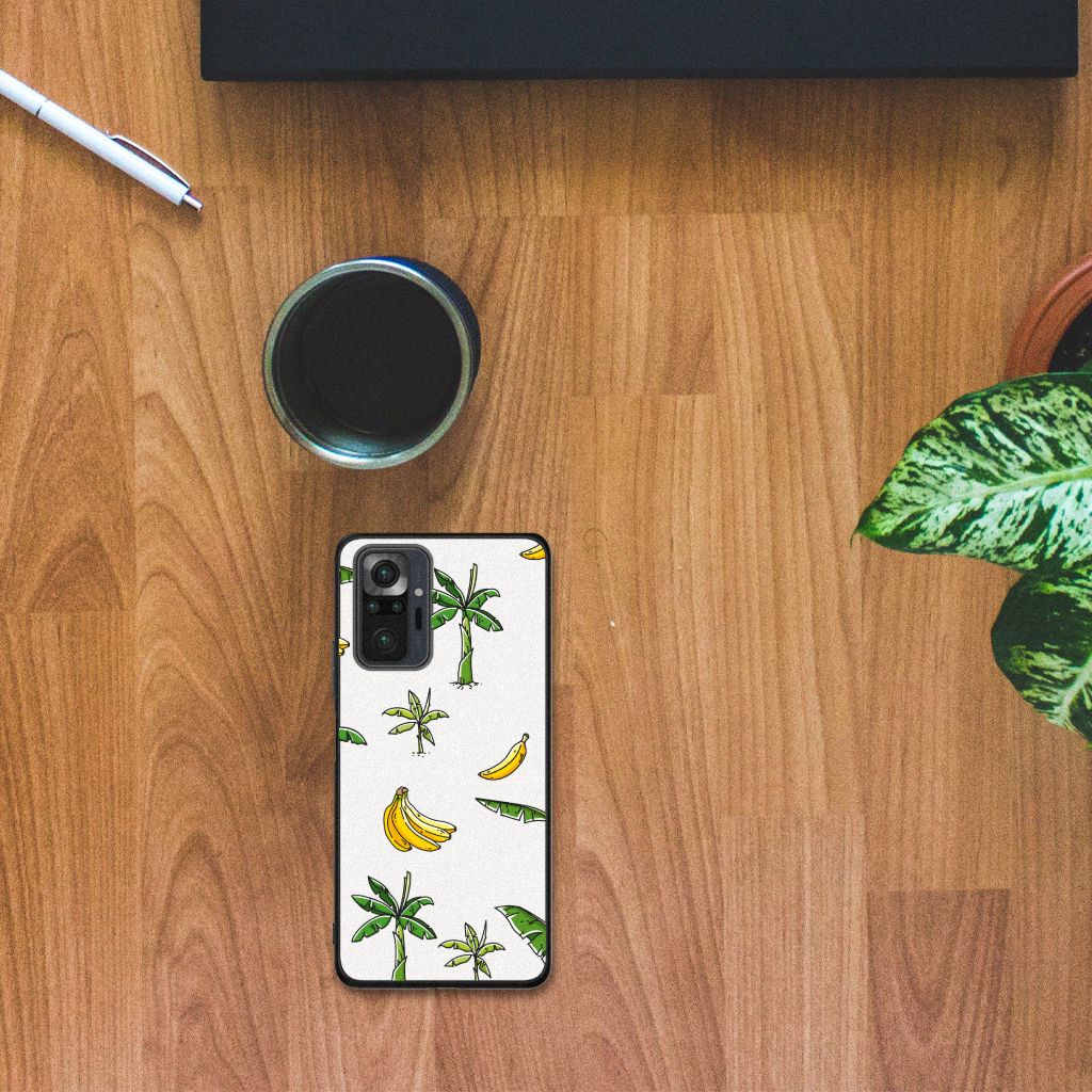 Xiaomi Redmi Note 10 Pro Bloemen Hoesje Banana Tree B2C Telecom