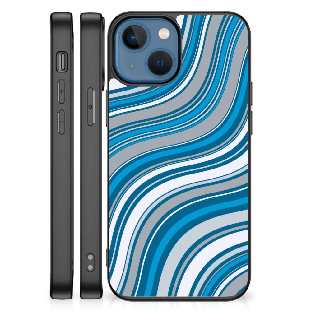 Apple iPhone 13 mini Back Case Waves Blue B2C Telecom