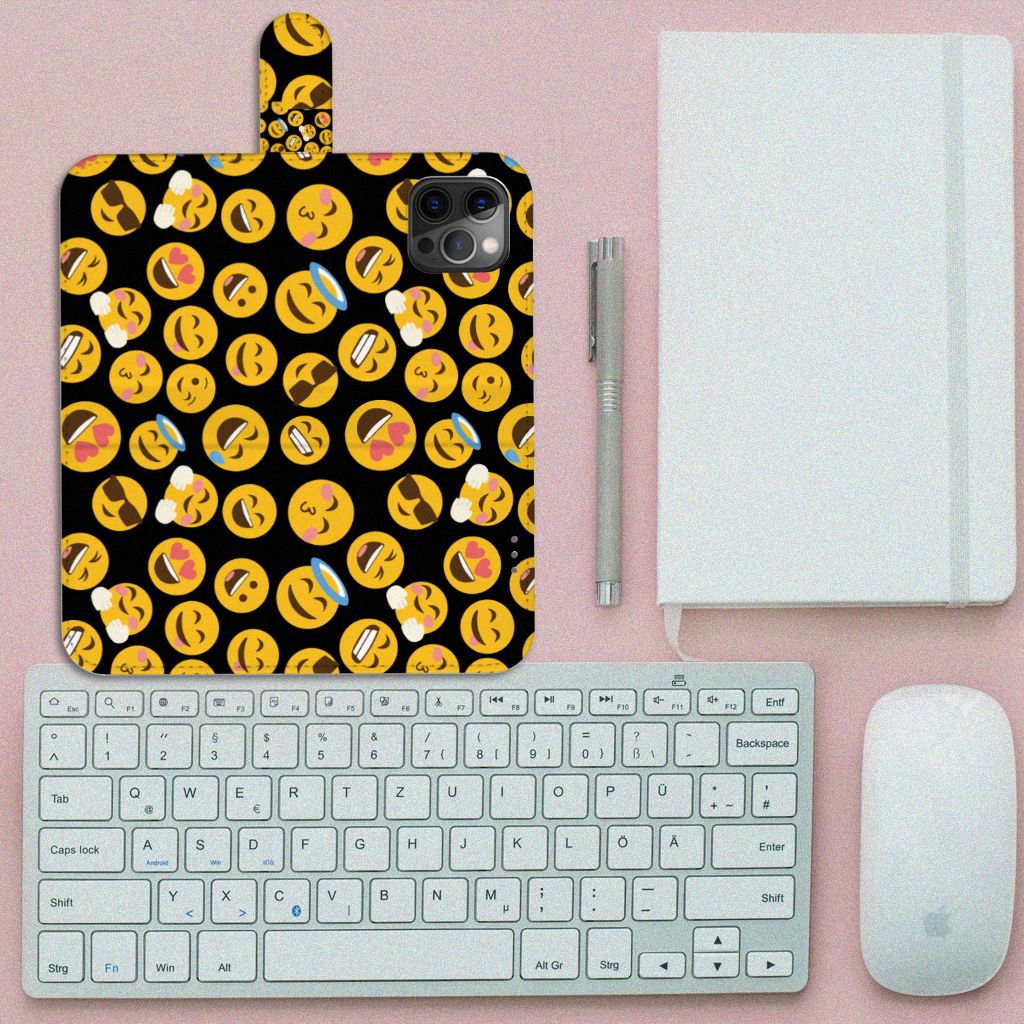 Apple iPhone 12 Pro Max Telefoon Hoesje Emoji