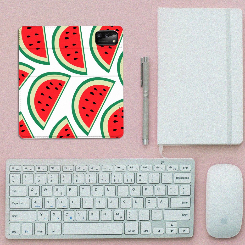 Samsung Galaxy A41 Flip Style Cover Watermelons - B2C Telecom