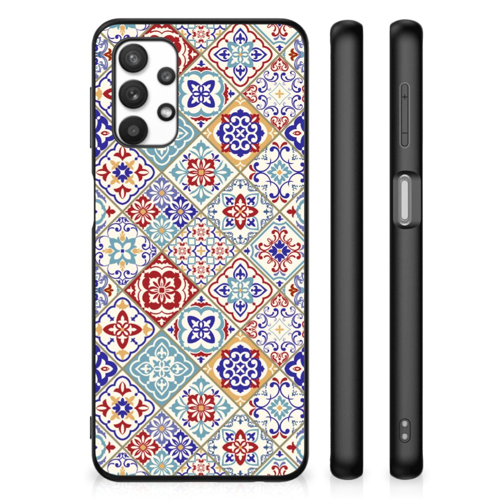 Samsung Galaxy A32 5G Marmeren Print Telefoonhoesje Tiles Color B2C Telecom