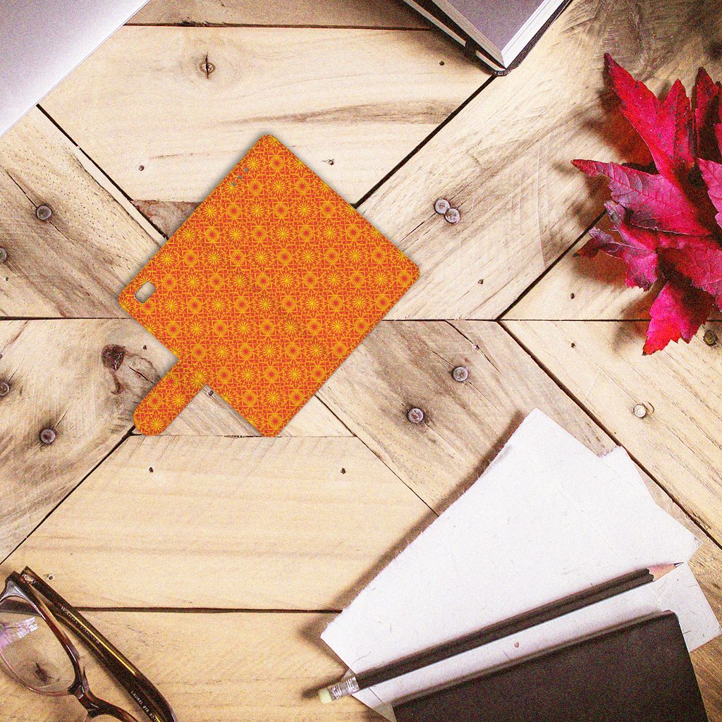 Huawei Ascend P8 Lite Telefoon Hoesje Batik Oranje