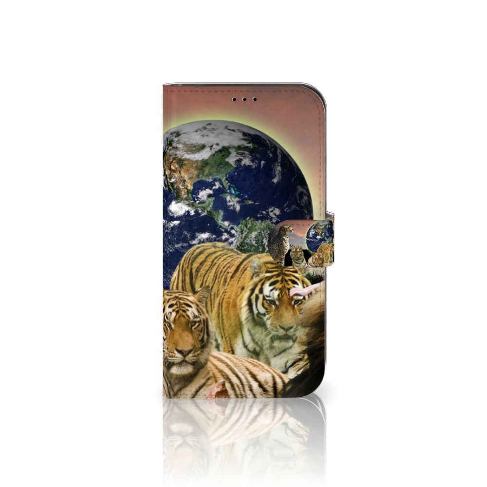 iPhone 13 Pro Max Telefoonhoesje met Pasjes Roofdieren