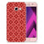 Samsung Galaxy A3 2017 TPU bumper Batik Rood