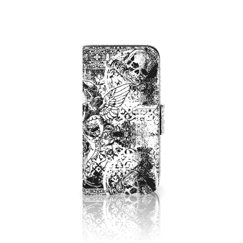 Telefoonhoesje met Naam Apple iPhone 12 Mini Skulls Angel