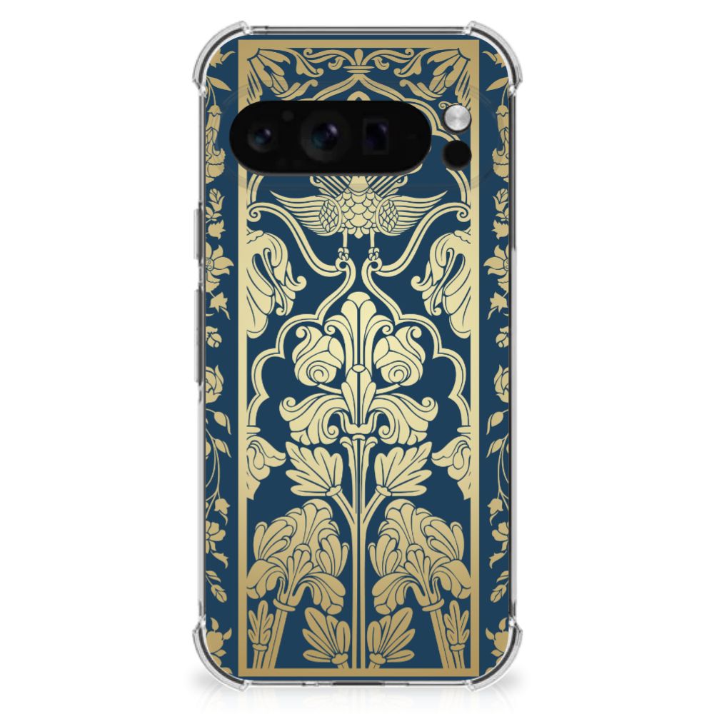 Google Pixel 9 Pro XL Case Beige Flowers