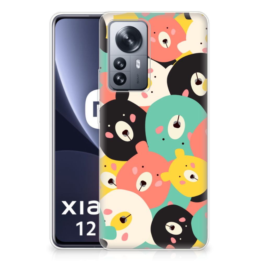 Xiaomi 12 Pro Telefoonhoesje met Naam Bears