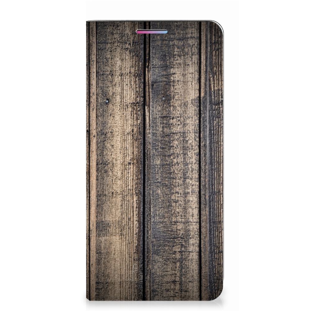 Motorola Moto G60s Book Wallet Case Steigerhout - B2C Telecom