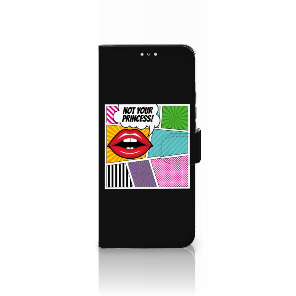 Samsung Galaxy S22 Plus Wallet Case met Pasjes Popart Princess