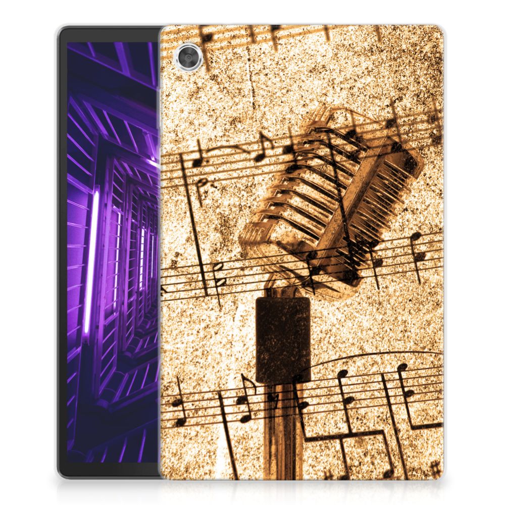 Lenovo Tab M10 Plus Tablet Backcover met foto Bladmuziek - B2C Telecom